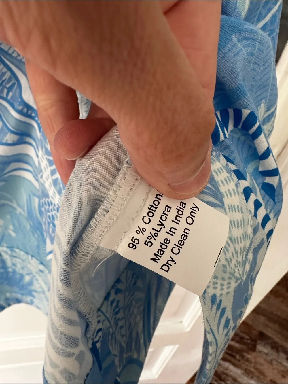 NEW SHERIDAN FRENCH parker dress in french blue zebra soiree - Picture 7 of 10